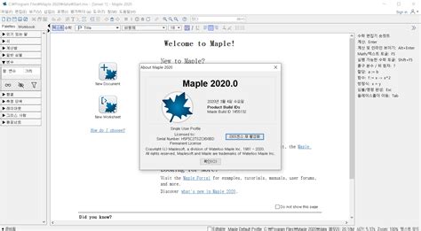 Maplesoft Maple 2020.0 (x64) Crack Download